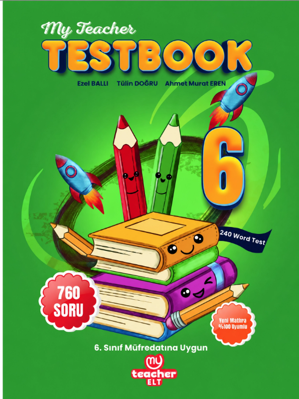 Resim 6. Sınıf My Teacher Test Book