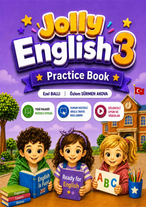 Resim 3. Sınıf Jolly English Practice Book