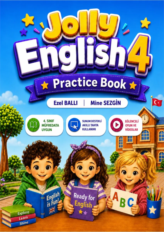 Resim 4. Sınıf Jolly English Practice Book